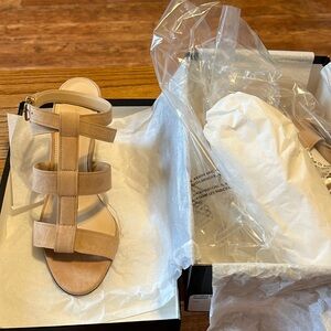 JCrew Olympia suede wedges  size 9